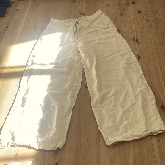 Rip Curl Pants - Beige Wide leg pant
